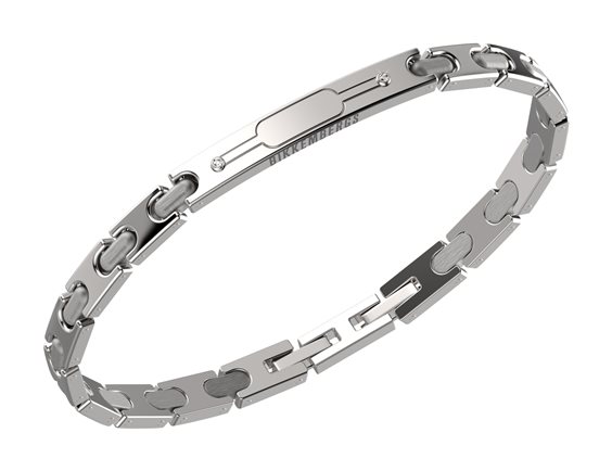 Bracelet Bikkembergs Man Perfomance in Steel Diamante PERB02WS - PERB02WS